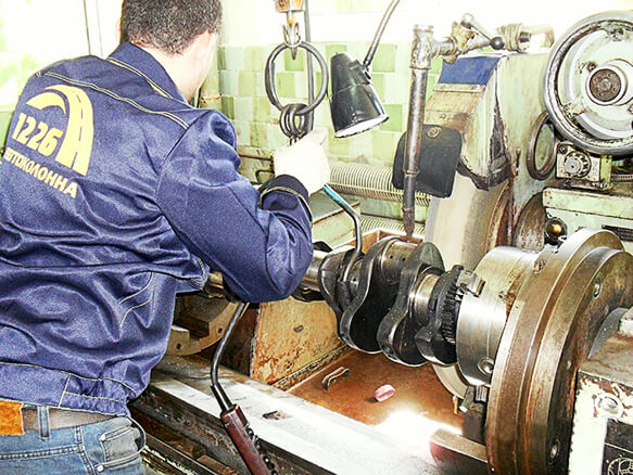 Шлифование коленчатых валов